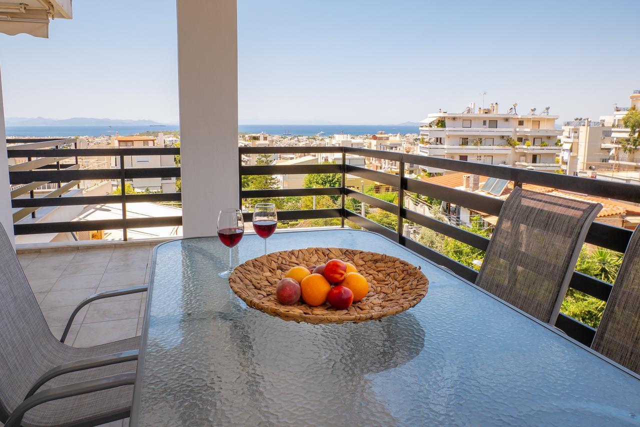 Rhea - Glyfada Sea View Apartment Афины Экстерьер фото
