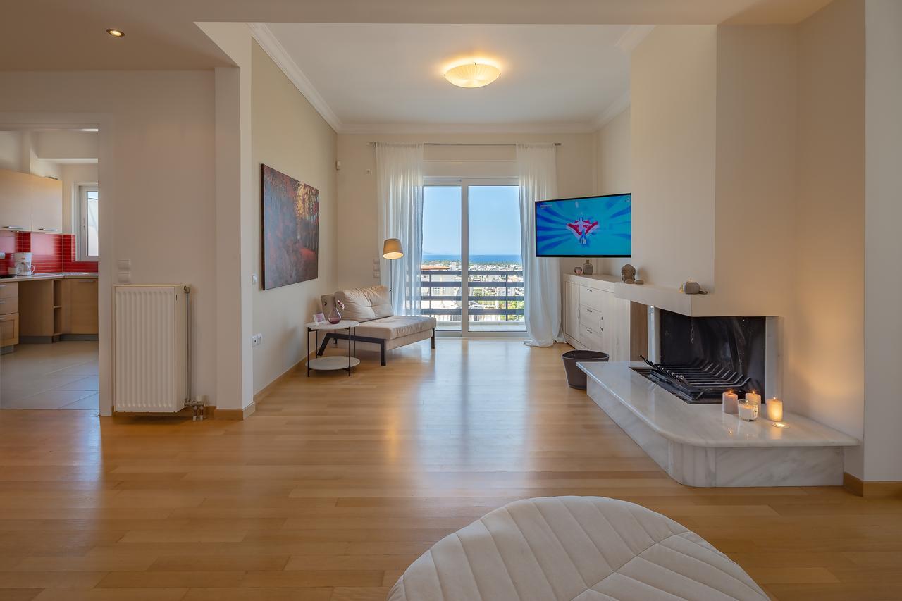 Rhea - Glyfada Sea View Apartment Афины Экстерьер фото